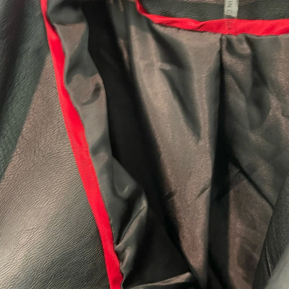 Faux Leather Moto Jacket - Picture 4 of 5